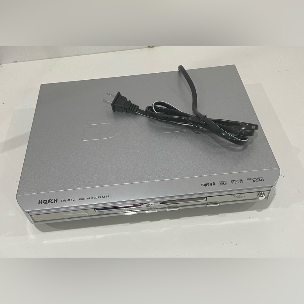 Dvd player kosch dv-x721,5.1 divx mpeg 4